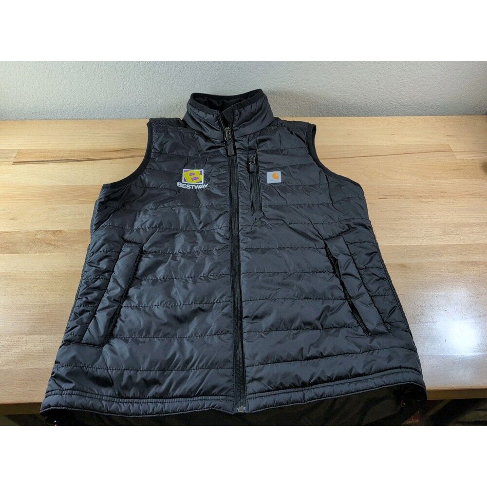 Carhartt Rain Defender Vest Womens Medium (8-10) Relaxed Fit Puffer 0V2286-W